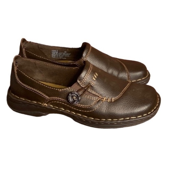 Earth Spirit Kenya-B Women's Leather Casual Brown Slip On Shoe Size 8.5 - Picture 2 of 14
